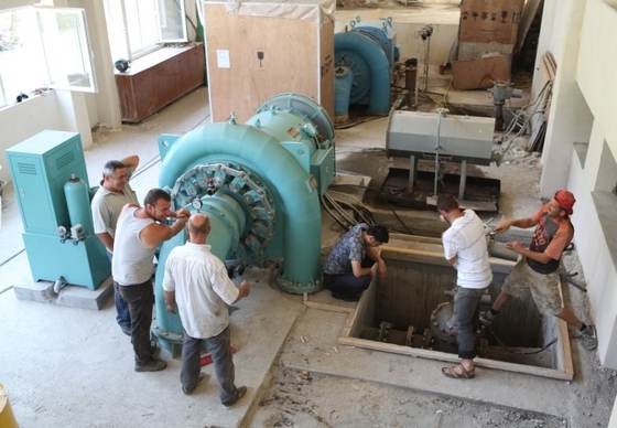 Controllo di CC Smart di CA del governatore 220V della turbina dell'acqua del LG Digital
