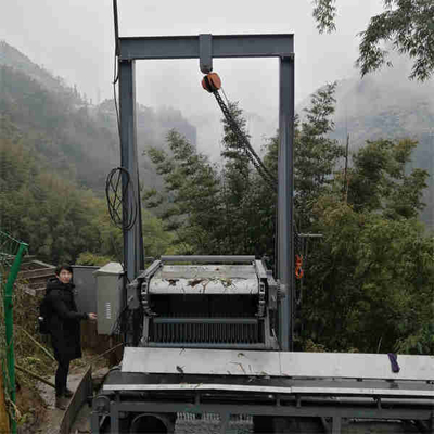 Pulitore di pulizia dello scaffale dei rifiuti di intervallo di griglia della macchina 0.39-15mm dello scaffale rotatorio dei rifiuti di HPP