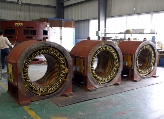 idro turbina dell'acqua del generatore di corrente 850kw per l'alta testa e lo scarico basso senza spazzola