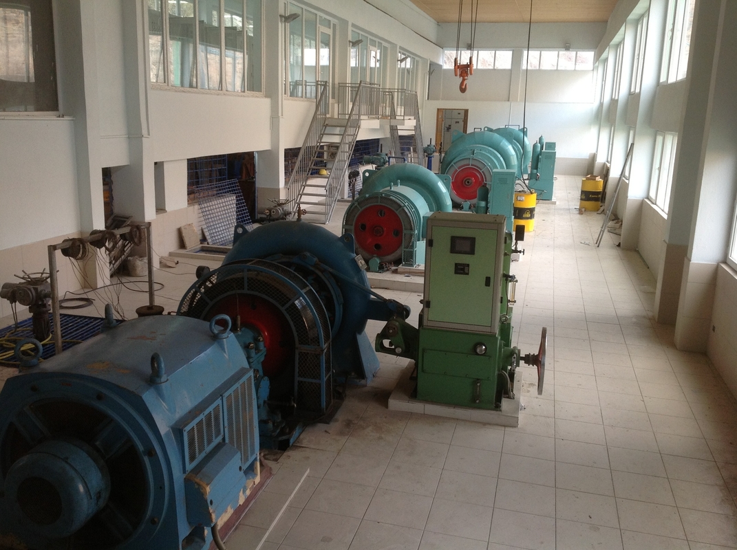 Turbina ad acqua Francis per l'industria di Francis Turbines Ltd.