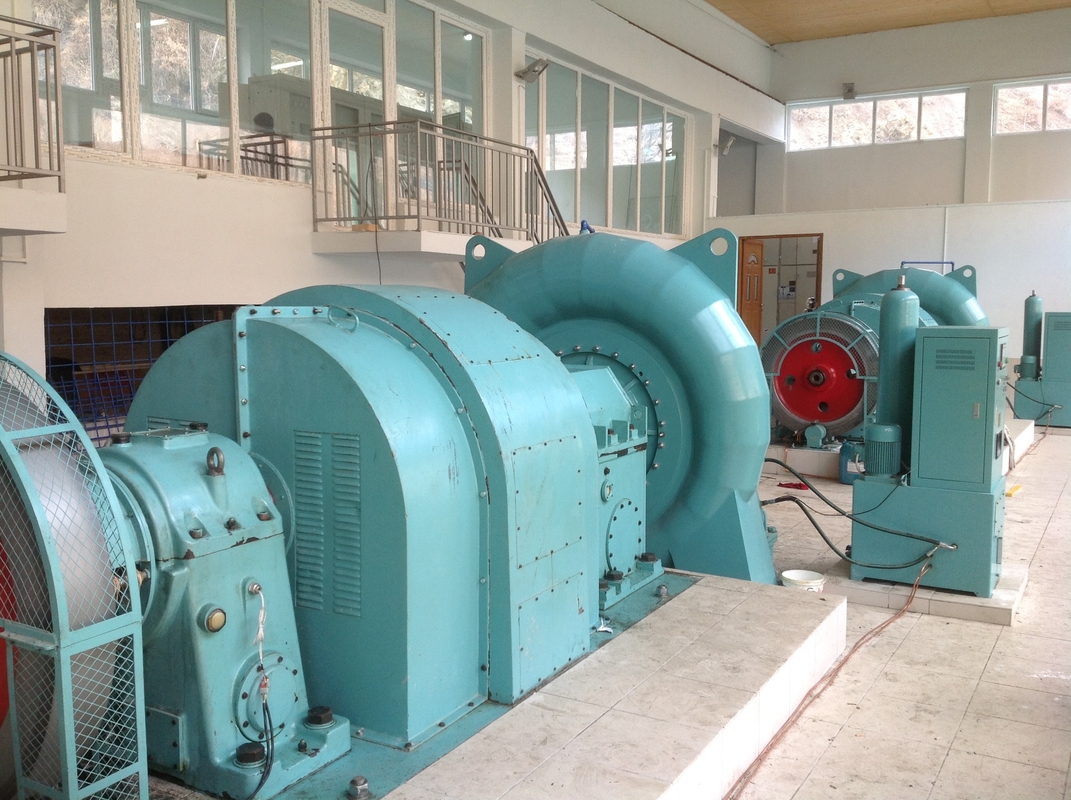 Turbina idroelettrica in acciaio inossidabile Francis 50HZ Potenza di uscita 500KW a 1250KW per le prestazioni