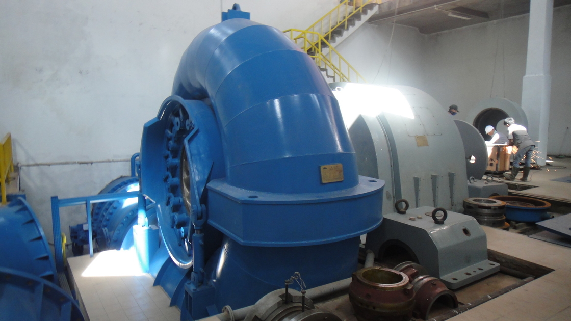 Turbina idraulica Generatori idroturbinici con potenza nominale di 1000 kW e flusso di 0,15-10 m3/s