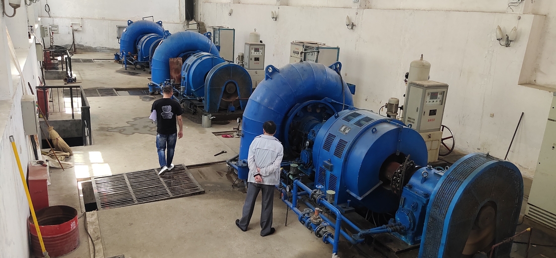 500KW-1250KW Output Turbina idraulica Francis orizzontale Turbina idraulica Francis per applicazioni pesanti