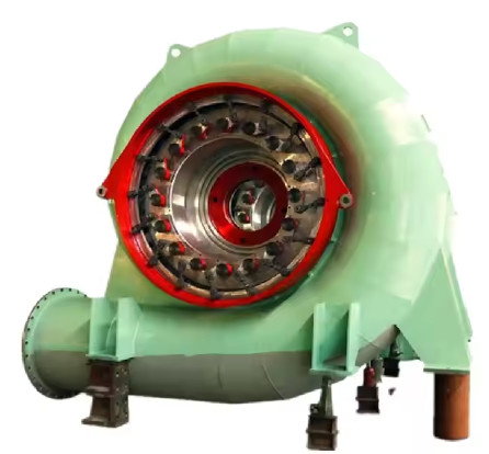 Cassa a spirale in acciaio al carbonio Q345 Francis Turbina ad acqua per 50 M-120m centrale idroelettrica a testa nominale