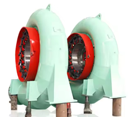 Efficienza nominale 96% Francis Hydro Turbine con materiale in acciaio inossidabile e testa nominale 50 M-120m