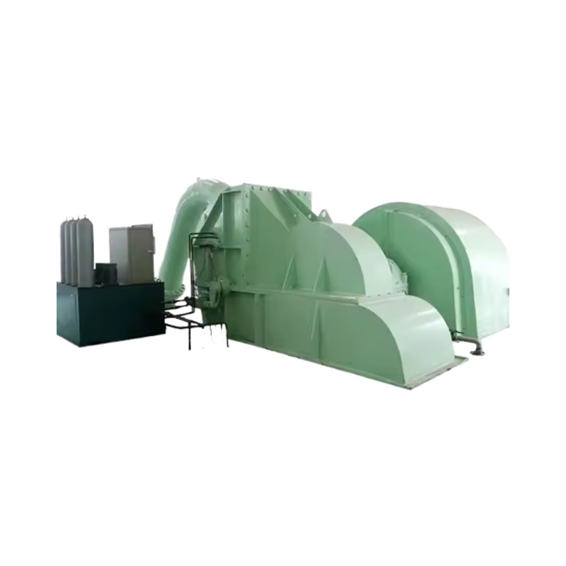 Turbina idroelettrica Pelton di 134 m di potenza nominale e 2150 kW di potenza con tipo di motore a getto singolo o multi-jet