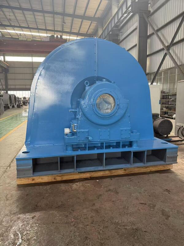 Microturbine idroelettriche per progetti idroelettrici su piccola scala con una capacità di 50 kW-20 MW e una gamma di tensione da 400v a 6300v