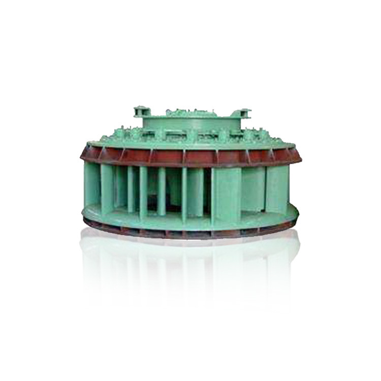 Turbina orizzontale di Kaplan idro sul generatore HPP della centrale elettrica di energia idroelettrica della griglia 1720 chilowatt