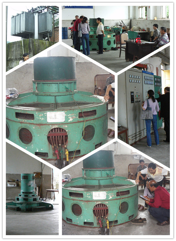 flusso della turbina Kaplan capa bassa di 50m micro idro alto per Mini Hydro Station