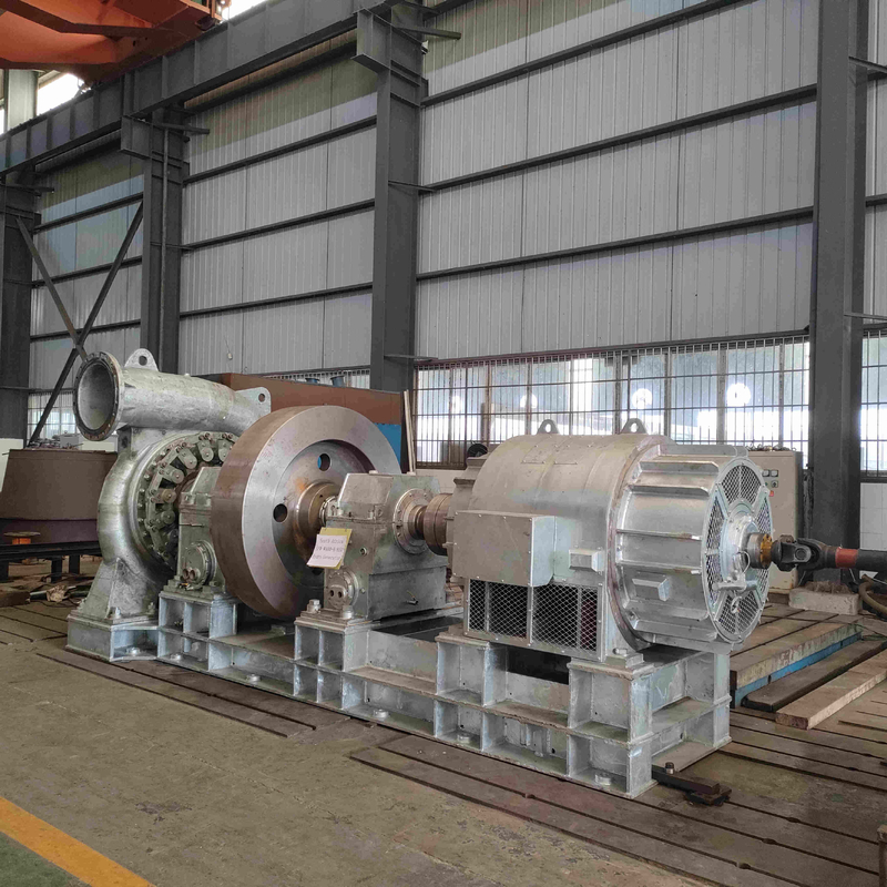 R di tipo Kaplan Min Radial Inflow della turbina 6MW 250 di sovrappressione assiale