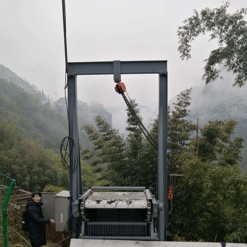 Macchina di pulizia dello scaffale dei rifiuti 0.41-1.7KW per il filtro da acque reflue di ETP