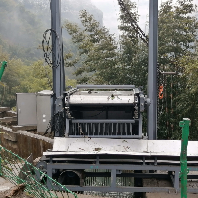Pulitore di pulizia dello scaffale dei rifiuti di intervallo di griglia della macchina 0.39-15mm dello scaffale rotatorio dei rifiuti di HPP