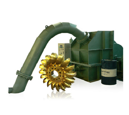 Turbina capa 50HZ di verticale 100m Pelton idro sulla griglia 5000RPM