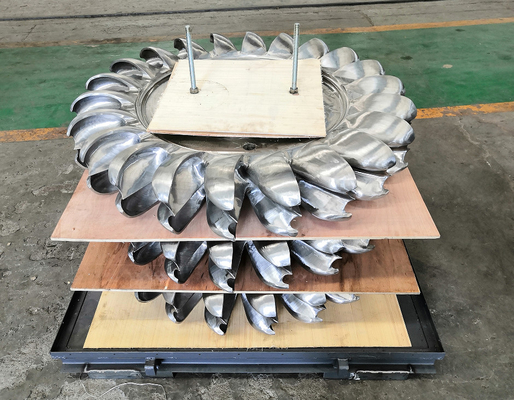 Q345-B Materiale Turbina idroturbina Pelton per il tipo di motore a getto singolo o a getto più