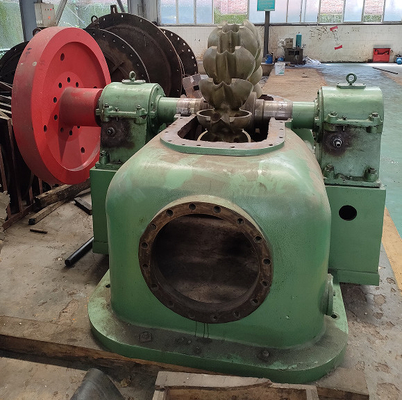 Turbina idroelettrica verticale per 10m 500m testa alloggiamento in acciaio al carbonio medio costo