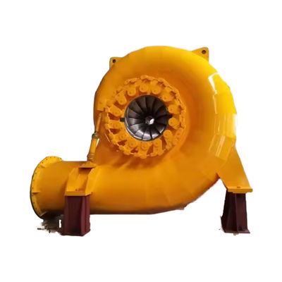 1.8 M3/s Flusso di uscita Turbina idroelettrica Francis in acciaio inossidabile con efficienza nominale del 96%