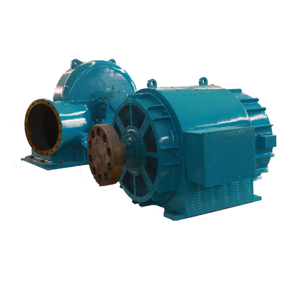turbina orizzontale 50HZ 400V di energia idroelettrica 650kw con la bobina di rame