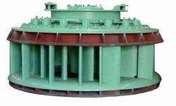 Testa verticale senza spazzola dell'acqua della turbina 1200kw 50m di Kaplan del silicio statico idro