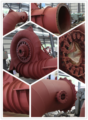 Tipo idro sistema 400kw di flusso assiale della turbina della produzione di energia del micro