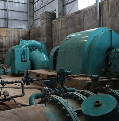 Fattore di potenza regolabile della turbina 470kw 0,8 della pianta di idropotenza