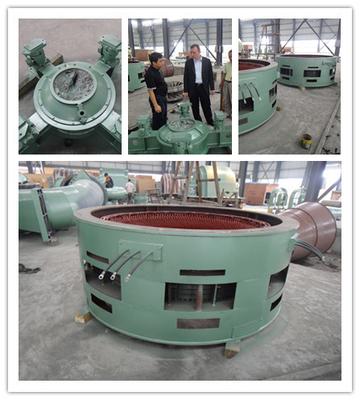 Generatore di turbina Kaplan capo basso verticale 42m 980kw 3m3/S